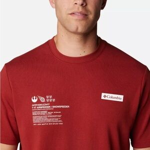 RARE NWT Columbia Star Wars Pilot short sleeve shirt